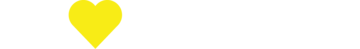 Wir lieben Lebensmittel Logo mit gelben Herz.