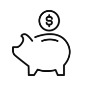 Icon für Bonus und Geld